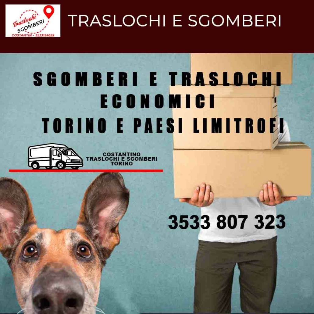 TRASLOCHI e SGOMBERI ECONOMICI -Torino