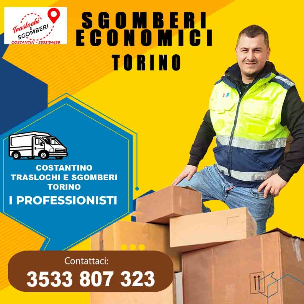 SGOMBERI ECONOMICI E E TRASLOCHI -Torino