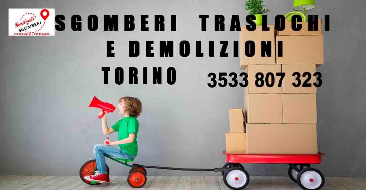 SGOMBERI TRASLOCHI ECONOMICI E DEMOLIZIONI - TORINO Smontaggio e montaggio mobili