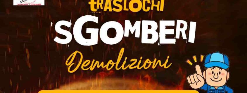 SGOMBERI TRASLOCHI ECONOMICI E DEMOLIZIONI - TORINO